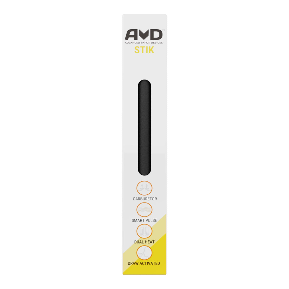 AVD White 180mAh 0.5mL Disposable Vape Pen w/ 2mm Aperture